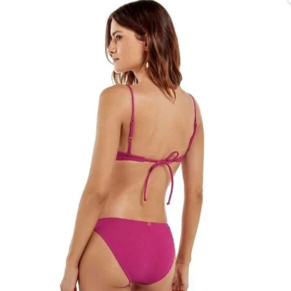 ViX Swimwear [NWT - Large] Firenze Jane Bikini Top - Agatha Pink - Picture 6 of 9